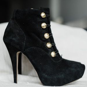 Vince Camuto Black Booties